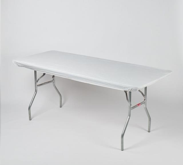 Where to rent TABLE COVER 8FT WHITE in St. Louis MO